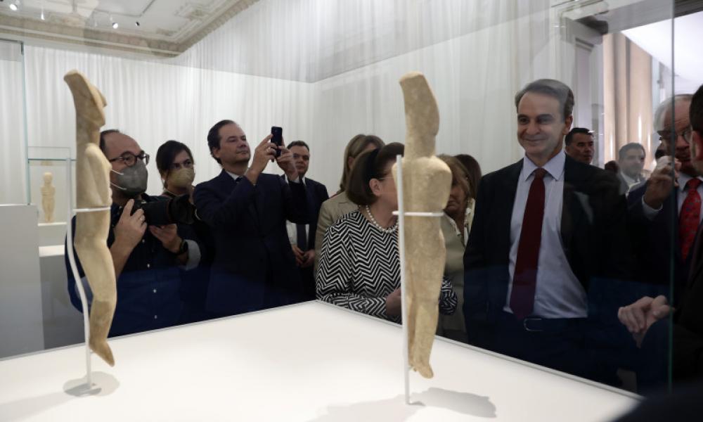 Μητσοτάκης: «Η Ελλάδα γίνεται ο μοναδικός κύριος της μεγαλύτερης συλλογής αρχαιοτήτων που θα επιστρέψει ποτέ στην πατρίδα μας»