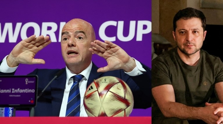 Eπίσημo «όχι» της FIFA στον Ζελένσκι στο αίτημά του να μιλήσει στον τελικό του Μουντιάλ