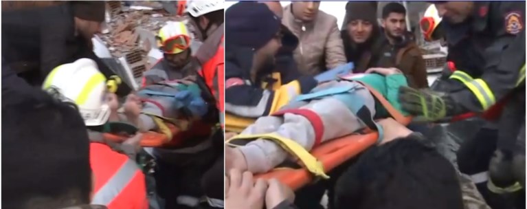 Σεισμός στην Τουρκία: Συγκλονιστικές στιγμές με την ΕΜΑΚ να σώζει 6χρονο κοριτσάκι - Νεκρή η 7χρονη αδελφή του [βίντεο]