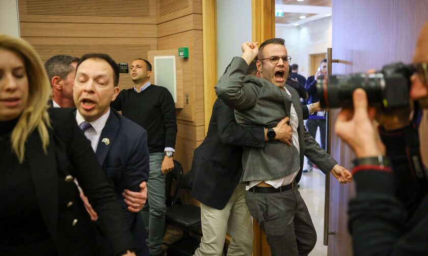 Ισραήλ: Άγριος καβγάς στη βουλή  - Πιάστηκαν στα χέρια για το νομοσχέδιο