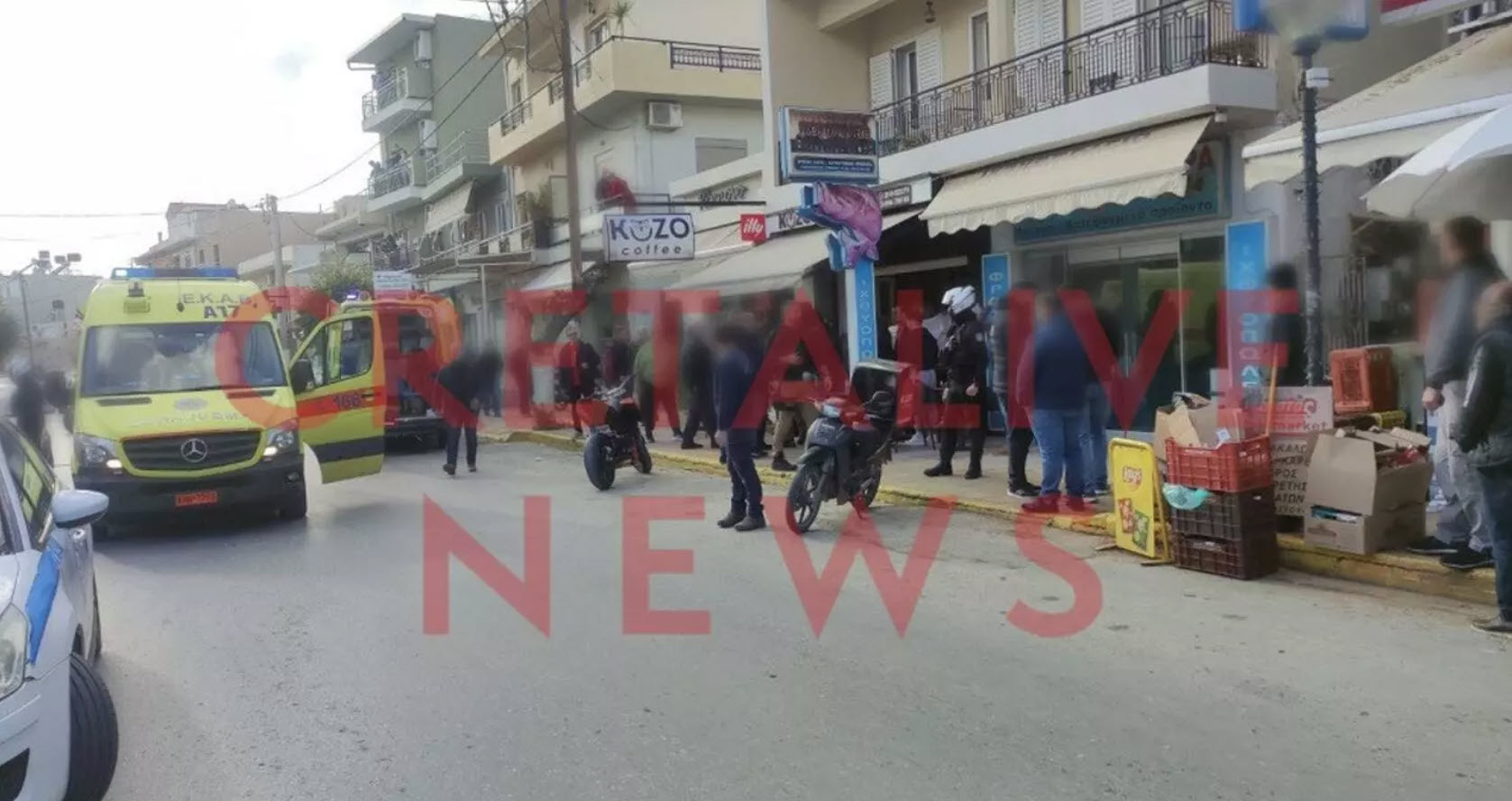 Κρήτη: Άνοιξαν πυρ σε κεντρικό δρόμο – Πληροφορίες για τρεις τραυματίες - Ο ένας είναι αστυνομικός