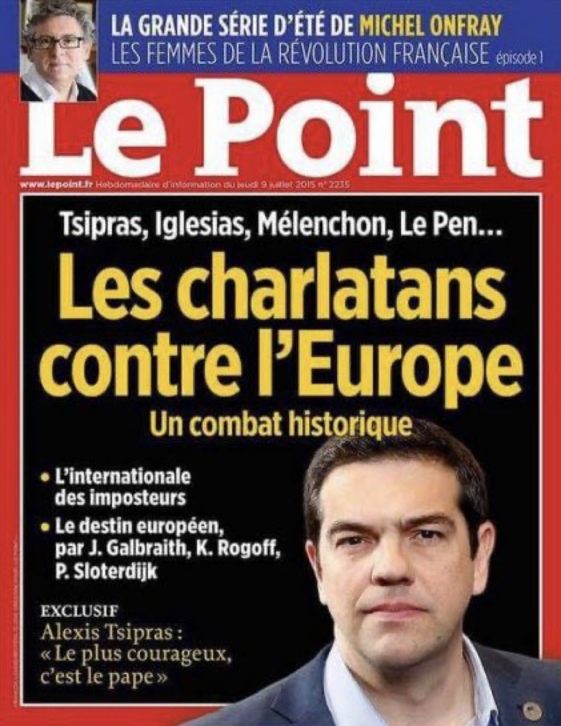 Ο Γ. Οικονόμου για το άρθρο του γαλλικού περιοδικού Le Point και τον Αλ. Τσίπρα