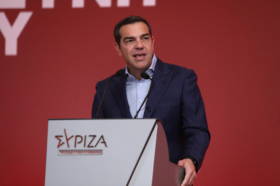 O Α. Tσίπρας παρουσιάζει το «Συμβόλαιο για την Αλλαγή» του ΣΥΡΙΖΑ για την επόμενη τετραετία - Δείτε live