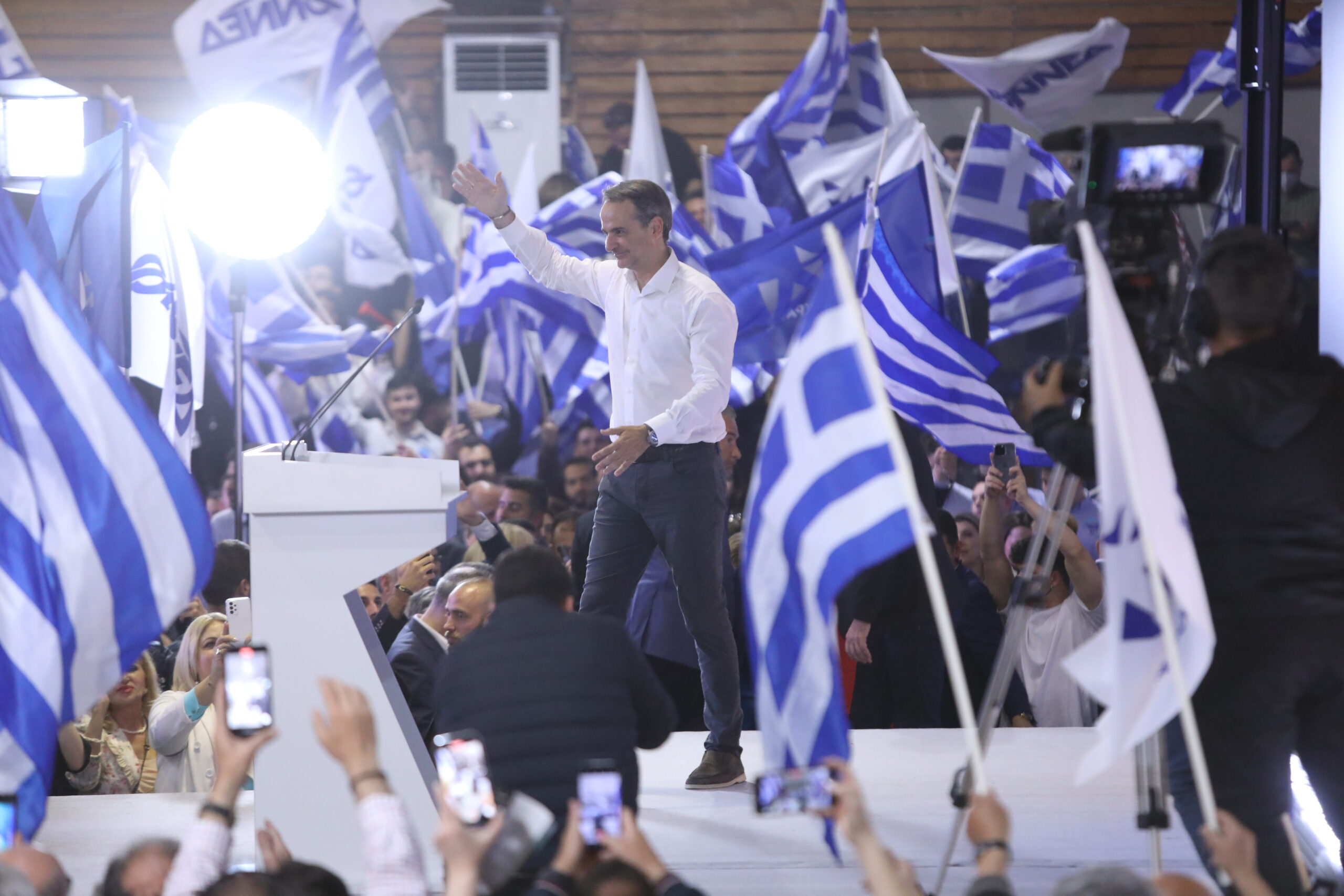 Κυρ. Μητσοτάκης: Αυτοδύναμη Ελλάδα, αυτοδύναμη ΝΔ, στις 21 Μαΐου ψήφος για τη γιορτή της Δημοκρατίας