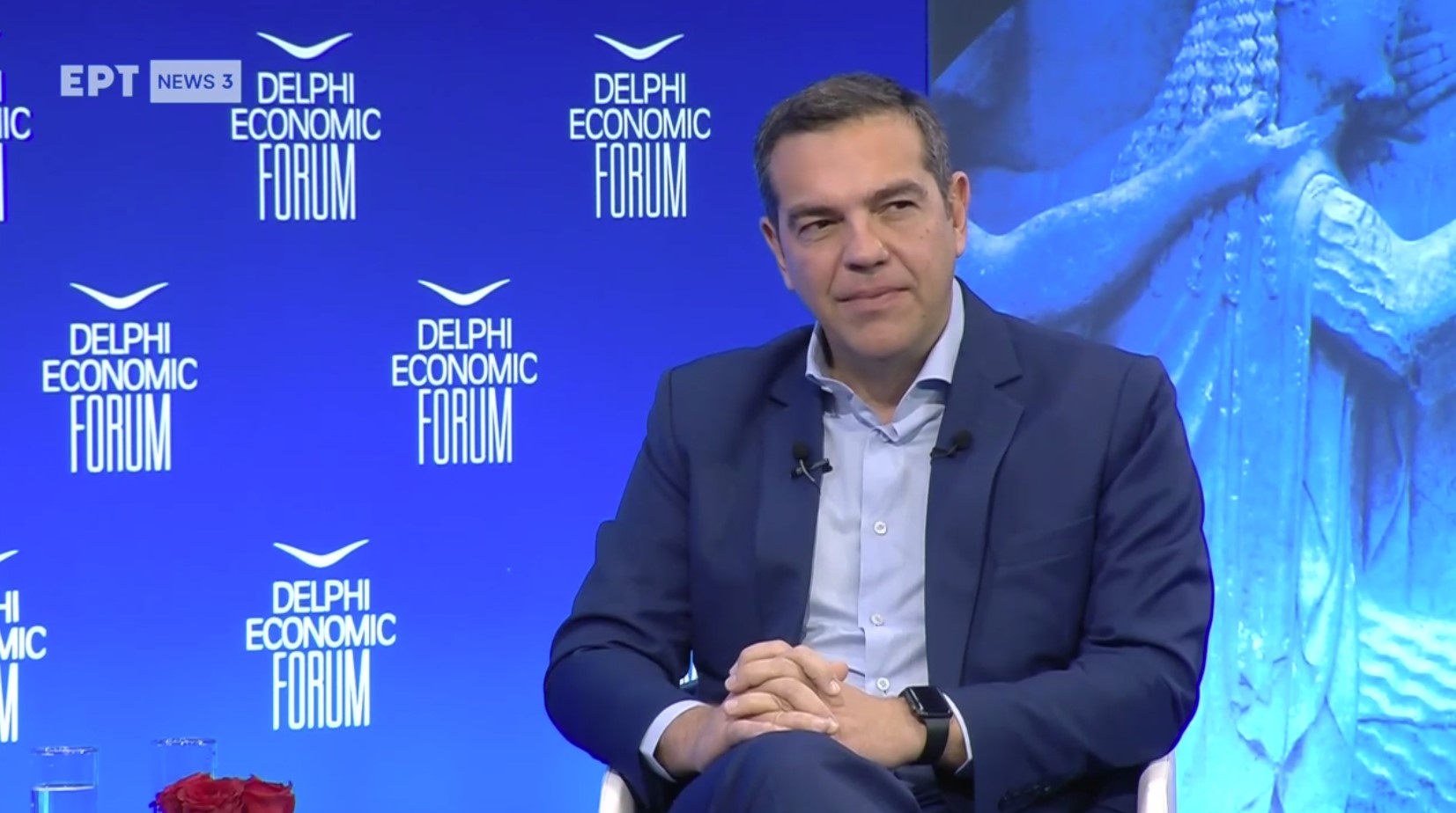 Αλέξης Τσίπρας: Δείτε live τη συνέντευξη του προέδρου του ΣΥΡΙΖΑ - ΠΣ στο Φόρουμ των Δελφών
