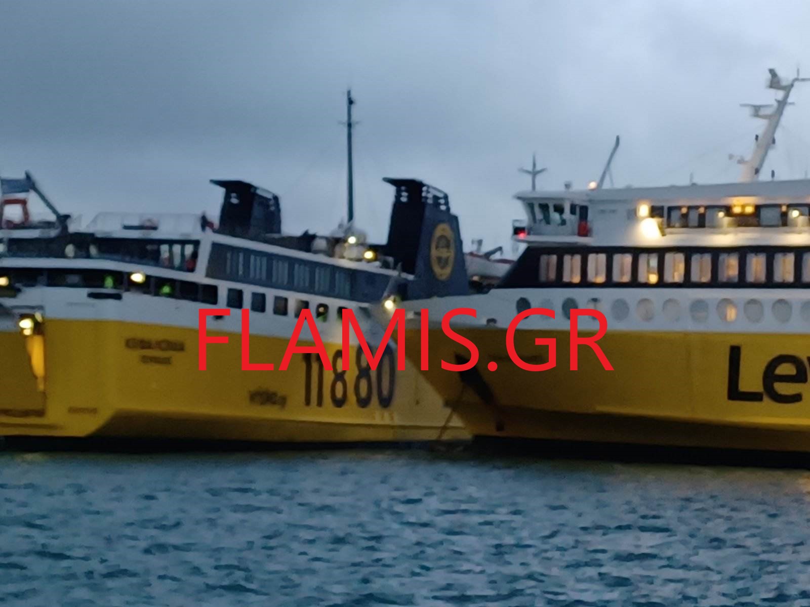 Κυλλήνη: Σύγκρουση πλοίων στο λιμάνι – Ταλαιπωρία για τους επιβάτες
