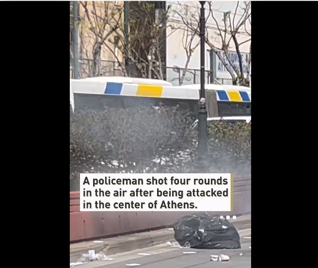 Βίντεο ντοκουμέντο από τη στιγμή των πυροβολισμών στα επεισόδια έξω από την ΑΣΟΕΕ