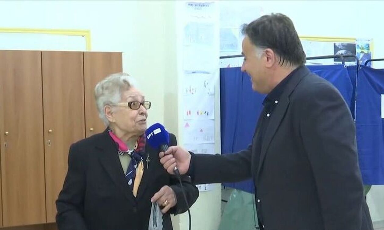 Επική γιαγιά ψηφοφόρος - «Αυτή ελπίζω να είναι η τελευταία φορά»