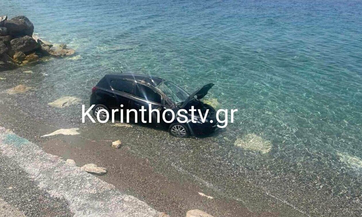 Ξυλόκαστρο: Αυτοκίνητο βρέθηκε στη θάλασσα