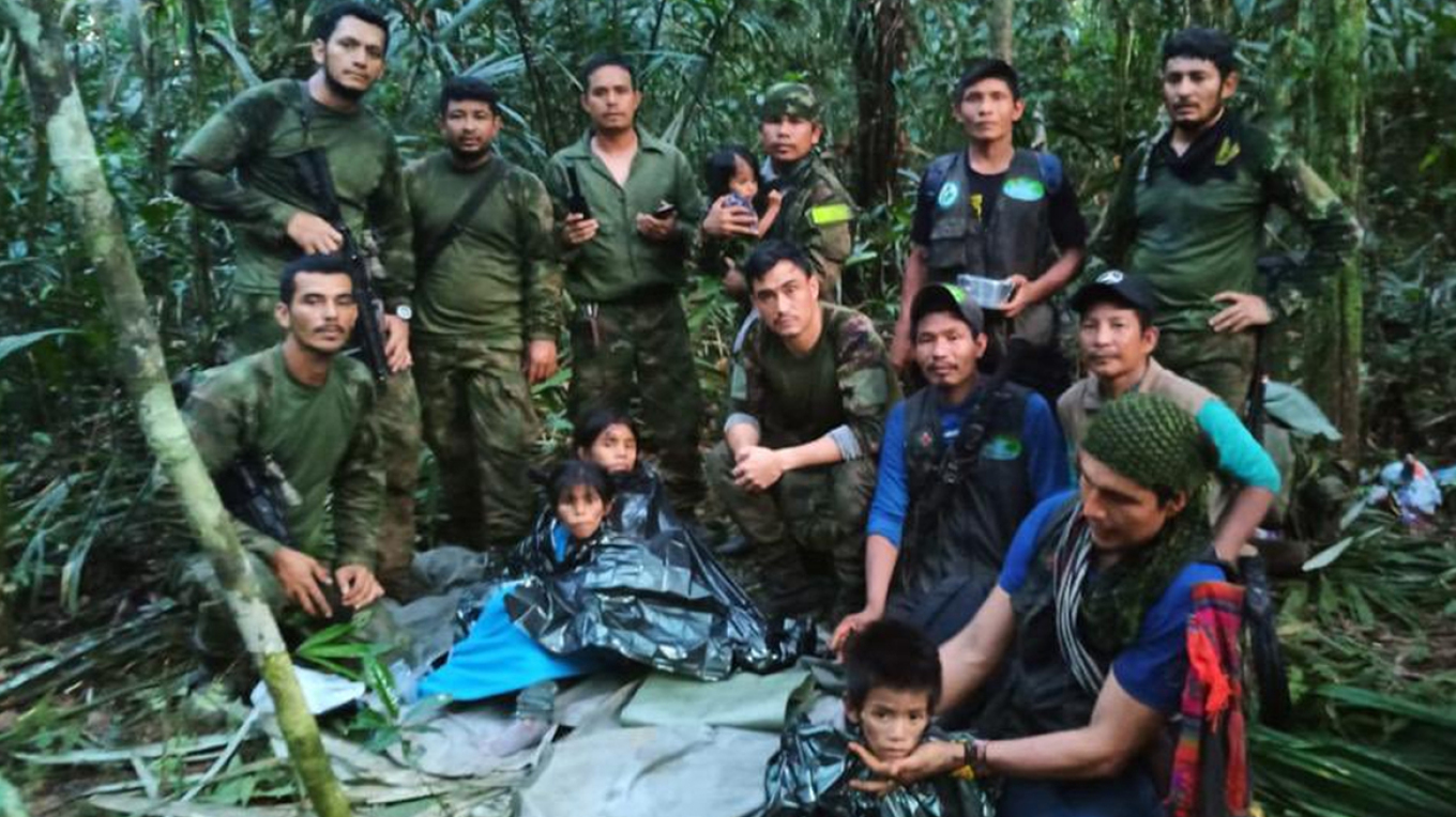 Κολομβία: Ζωντανά βρέθηκαν τα 4 παιδιά που αγνοούνταν 40 μέρες μόνα στη ζούγκλα!