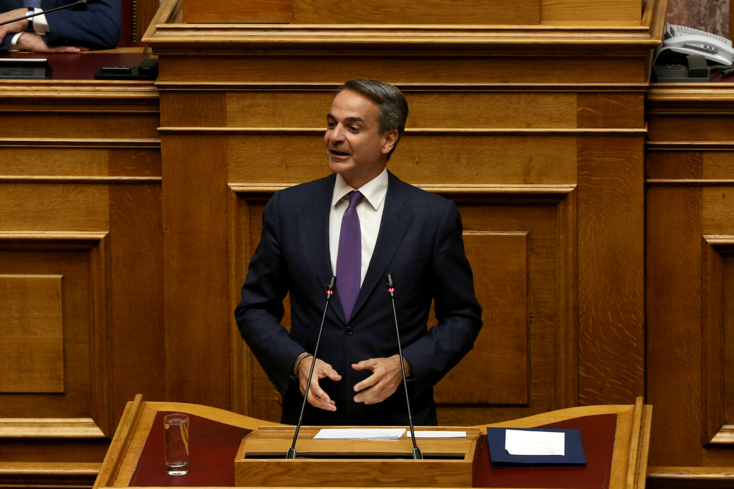 Κυριάκος Μητσοτάκης LIVE: Η ομιλία του Πρωθυπουργού στη Βουλή για τις πυρκαγιές