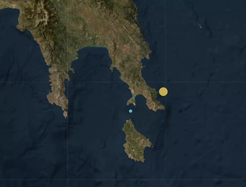 Σεισμός τώρα στη Νεάπολη Λακωνίας
