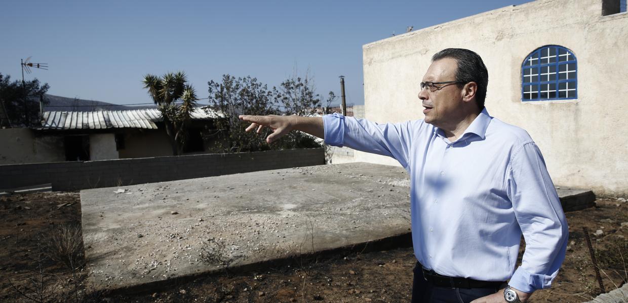 Σωκράτης Φάμελλος για τις Φωτιές: «Ο ΣΥΡΙΖΑ-ΠΣ θα είναι δίπλα στο έργο της αποκατάστασης»