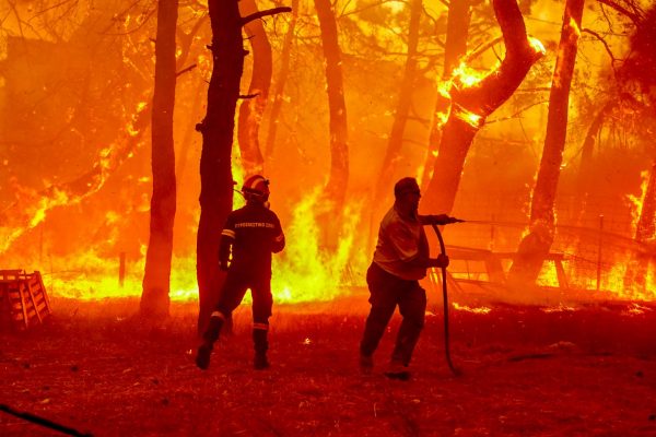 Φωτιά στην Πάρνηθα: «Οι φλόγες καίνε τον Εθνικό Δρυμό» λένε οι κάτοικοι