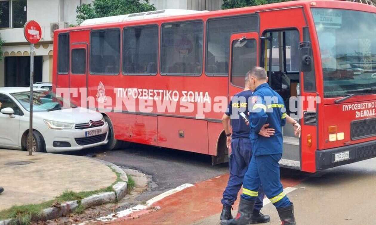 Βόλος: Λεωφορείο γεμάτο με πυροσβέστες συγκρούστηκε με ΙΧ