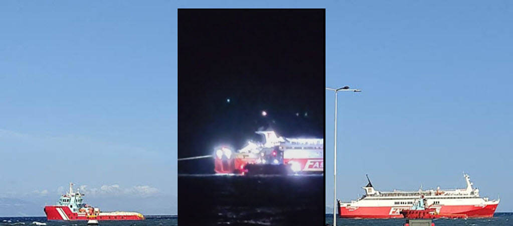 «Fast Ferries Andros»: Συνεχίζεται ο Γολγοθάς των επιβατών - Κόβουν την καδένα του πλοίου - Μεταφέρουν τρόφιμα και φάρμακα στους επιβάτες