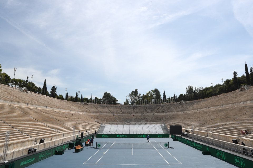 Το Παναθηναϊκό Στάδιο «μεταμορφώθηκε» και θα φιλοξενήσει για πρώτη φορά αγώνες τένις