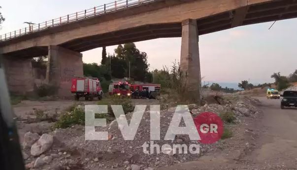 Εύβοια: Τροχαίο με νεκρό 35χρονο - Το αυτοκίνητό του έπεσε από την γέφυρα του Βασιλικού