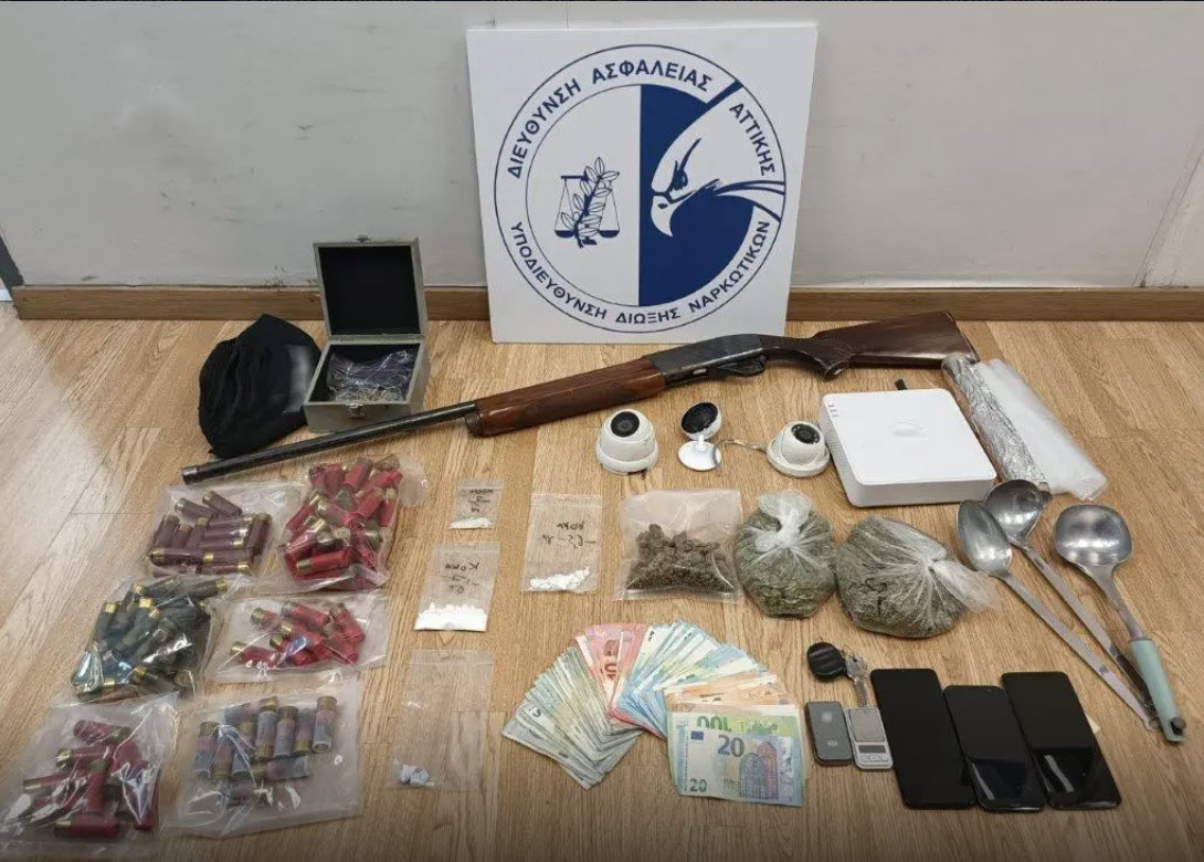 Συνελήφθησαν 2 άτομα για διακίνηση ναρκωτικών στην Αγία Βαρβάρα