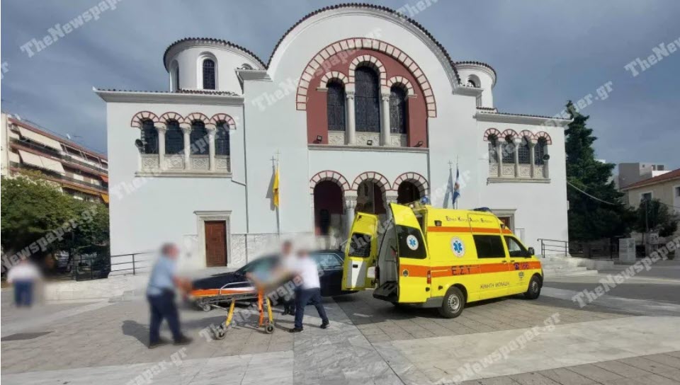 Βόλος: Κατέρρευσε μέσα στην εκκλησία την ώρα της κηδείας του φίλου του