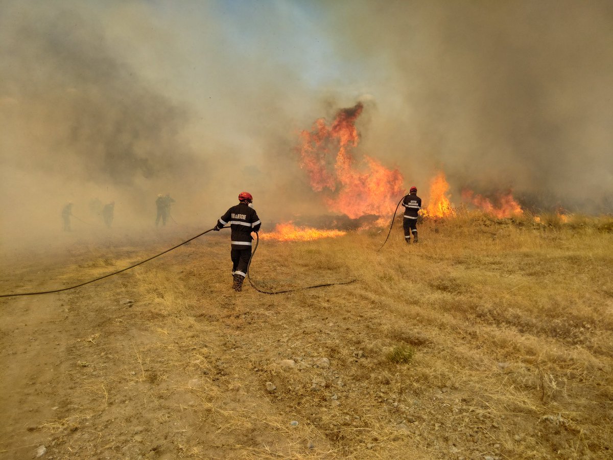 Σουφλί: Πυρκαγιά σε Πεδίο Βολής του Στρατού - Επιχειρούν ισχυρές πυροσβεστικές δυνάμεις