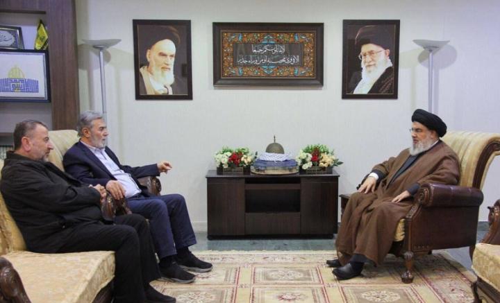 Συνάντηση των ηγετών της Χαμάς, Χεζμπολάχ και Ισλαμικής Τζιχάντ