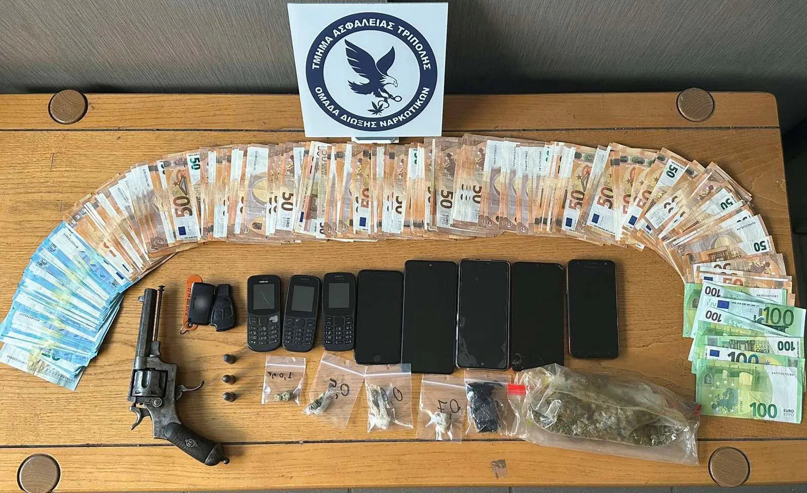 Εξαρθρώθηκε εγκληματική οργάνωση στην Αρκαδία που διακινούσε ποσότητες ναρκωτικών - Συνελήφθησαν 6 άτομα