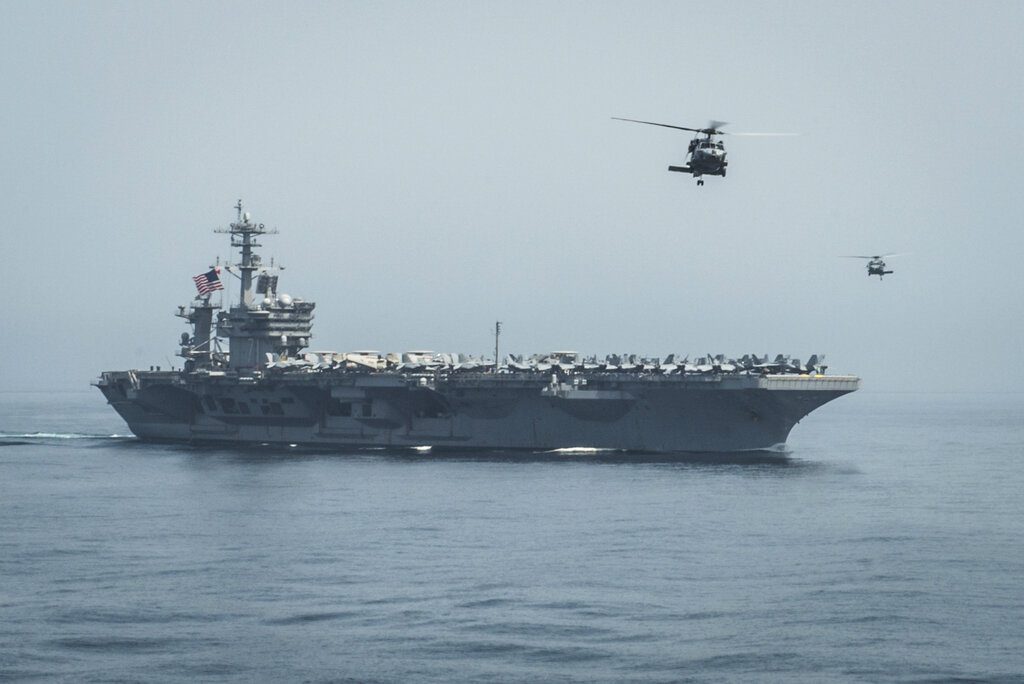 Το Πολεμικό Ναυτικό των ΗΠΑ καταρρίπτει μη επανδρωμένα αεροσκάφη των Χούθι με  πυραύλους που πιθανώς στόχευαν το Ισραήλ