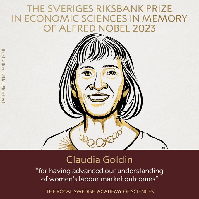 Νόμπελ Οικονομίας στην αμερικανίδα Κλόντια Γκόλντιν για «την κατανόηση της γυναικείας αγοράς εργασίας»