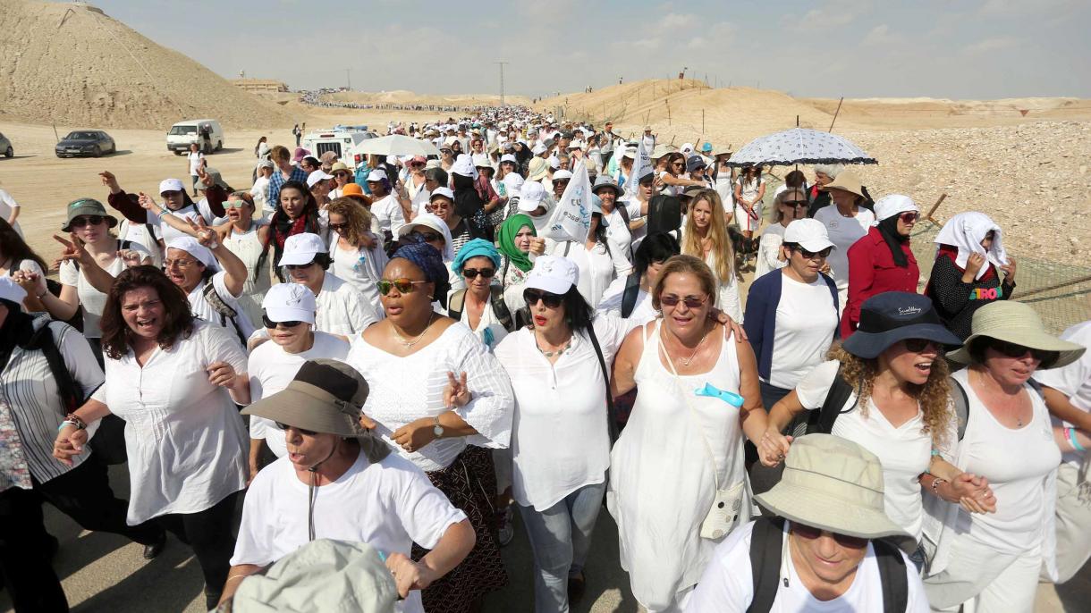 Κοινή πορεία γυναικών από το Ισραήλ και την Παλαιστίνη με αίτημα την ειρήνη