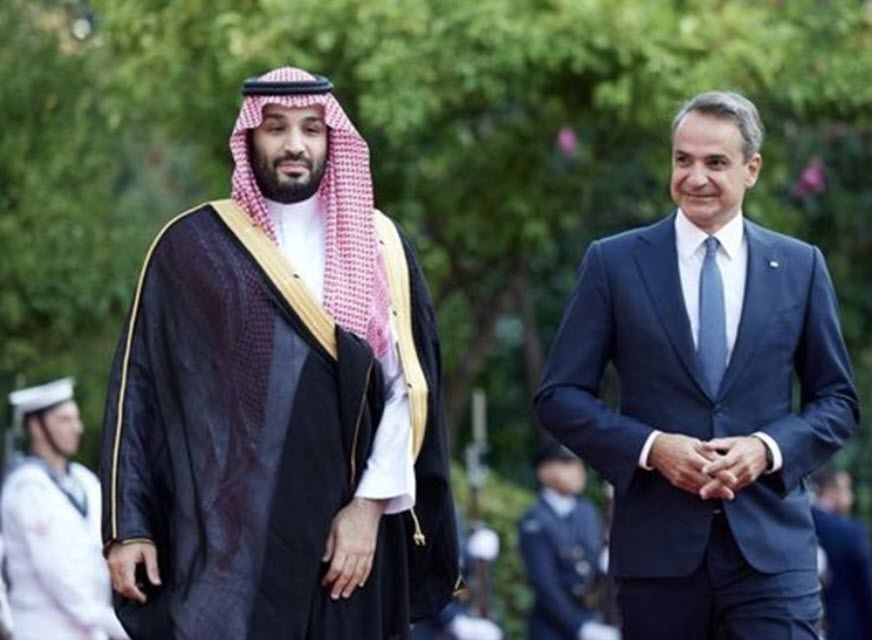 Τηλεφωνική επικοινωνία του Κυρ. Μητσοτάκη με τον Πρίγκιπα Διάδοχο της Σαουδικής Αραβίας Μοχάμεντ Μπιν Σαλμάν