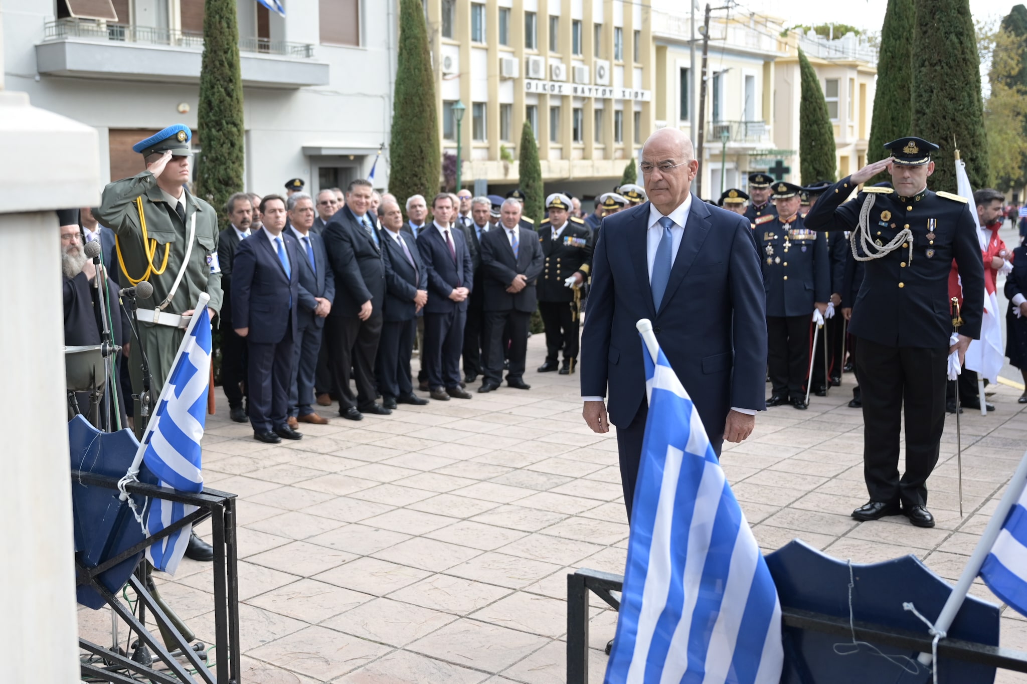 Ν. Δένδιας: «Η Χίος, όπως και όλα τα νησιά του Αιγαίου, απολαμβάνουν όλα τα δικαιώματα του Διεθνούς Δικαίου»