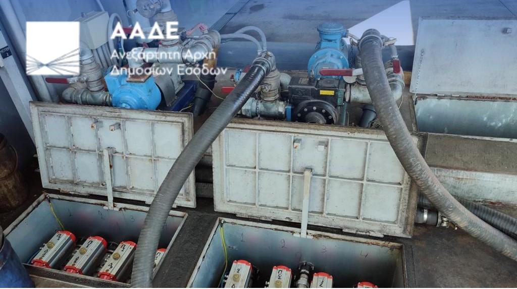 ΑΑΔΕ: Κατάσχεση 43.000 λίτρων προϊόντων για νοθεία καυσίμων