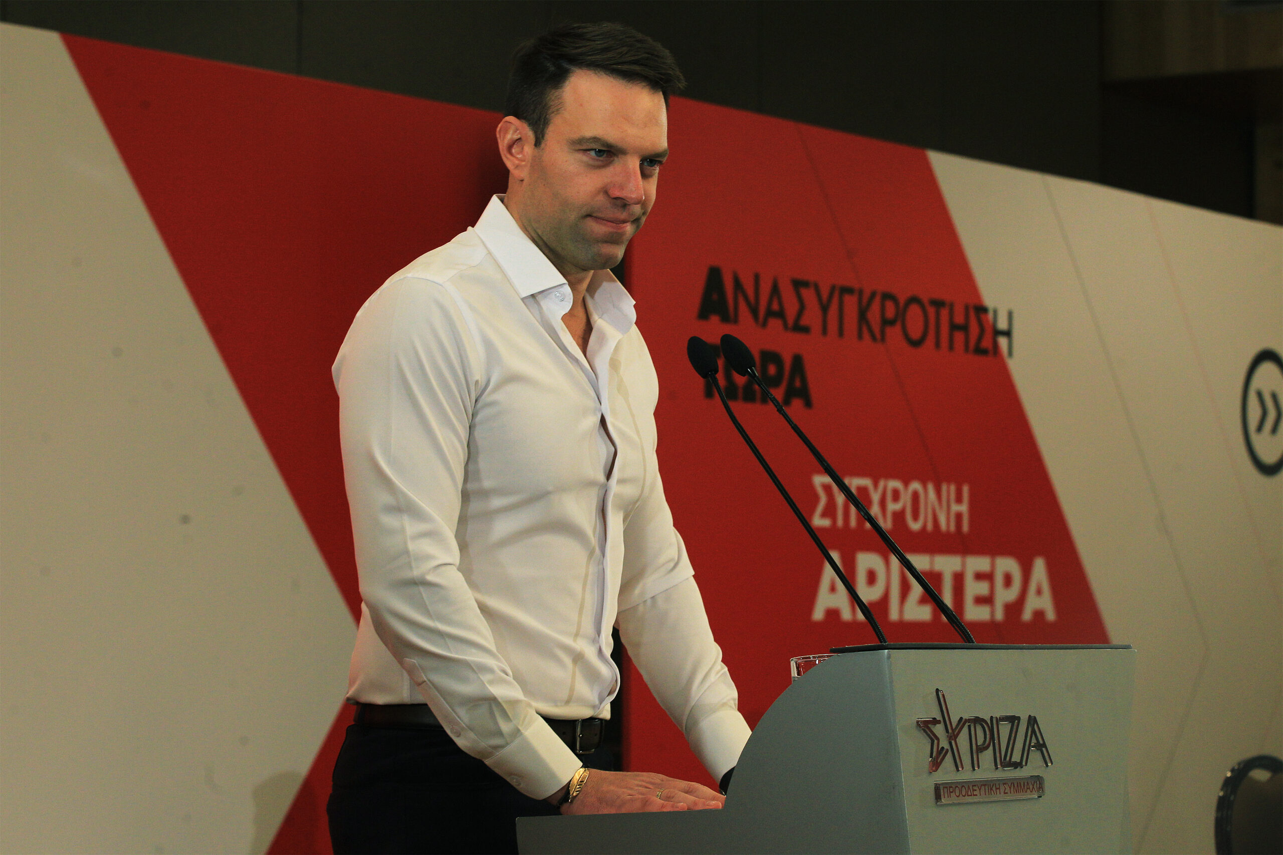 Στέφανος Κασσελάκης: Δείτε live την ομιλία του στην Κ.Ο. του ΣΥΡΙΖΑ