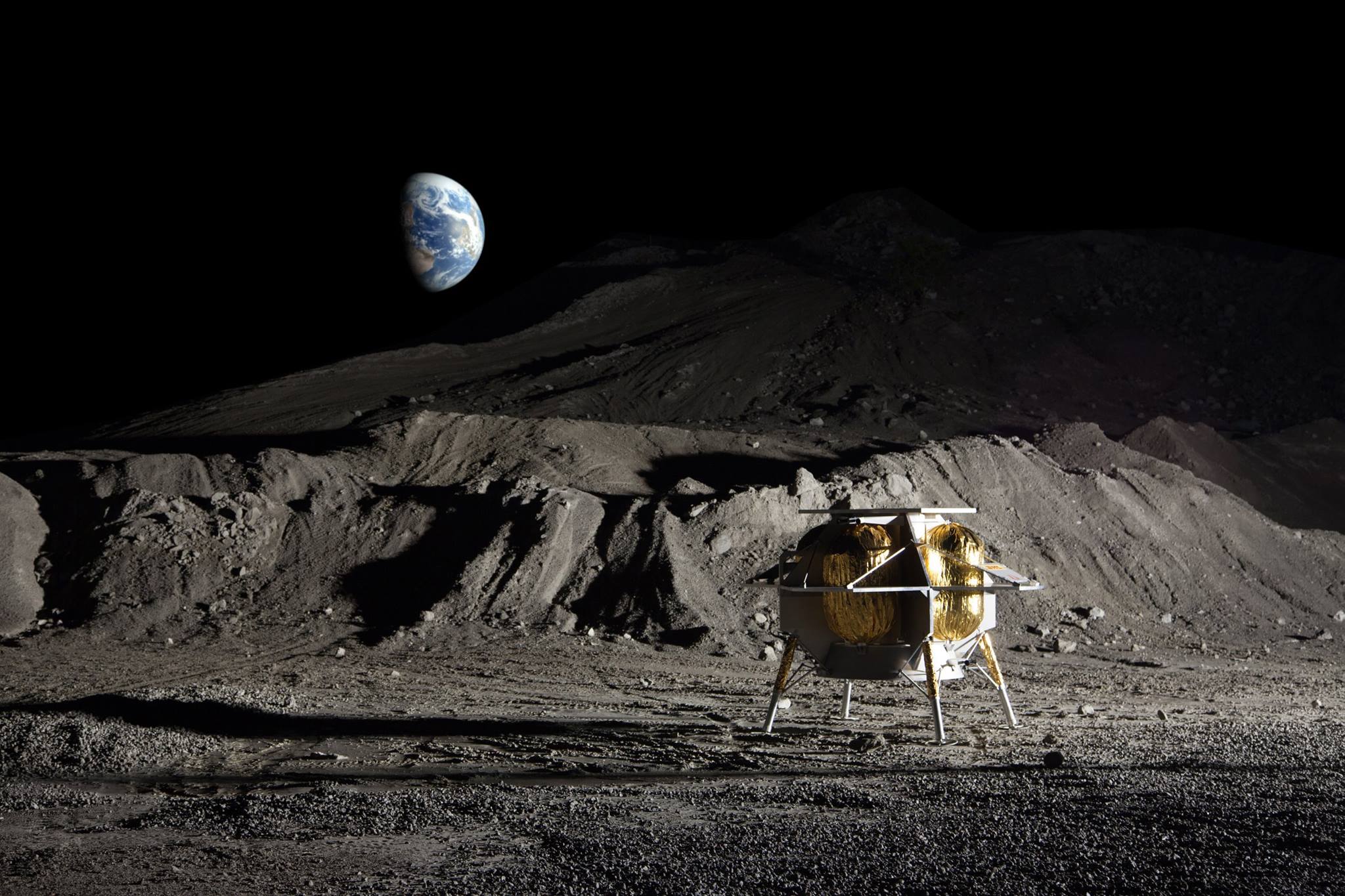 Παραμονή Χριστουγέννων θα εκτοξευτεί η αποστολή Peregrine Lunar Lander