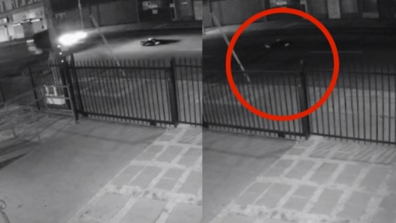 Συγκλονιστικό βίντεο: Πεζός ξαπλώνει στο δρόμο και αυτοκίνητο περνάει από πάνω του!