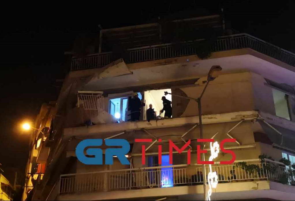 Θεσσαλονίκη: Ισχυρή έκρηξη στις Συκιές – Ένας τραυματίας (φωτό - βίντεο)