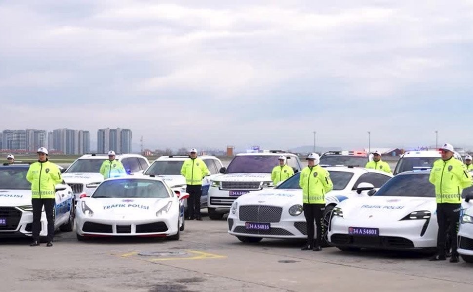 Στόλο supercars απέκτησε η Τουρκική Αστυνομία