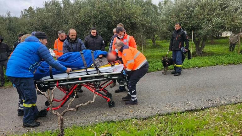 Κρήτη: Η Άρτεμις, ο σκύλος της ΕΜΑΚ, εντόπισε τον 73χρονο που είχε χαθεί