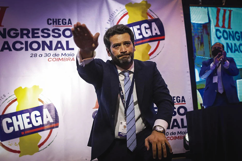 Άνοδος για το ακροδεξιό κόμμα «Chega» (μτφ: Φτάνει) της Πορτογαλίας με αρχηγό σχολιαστή ποδοσφαιρικών αγώνων