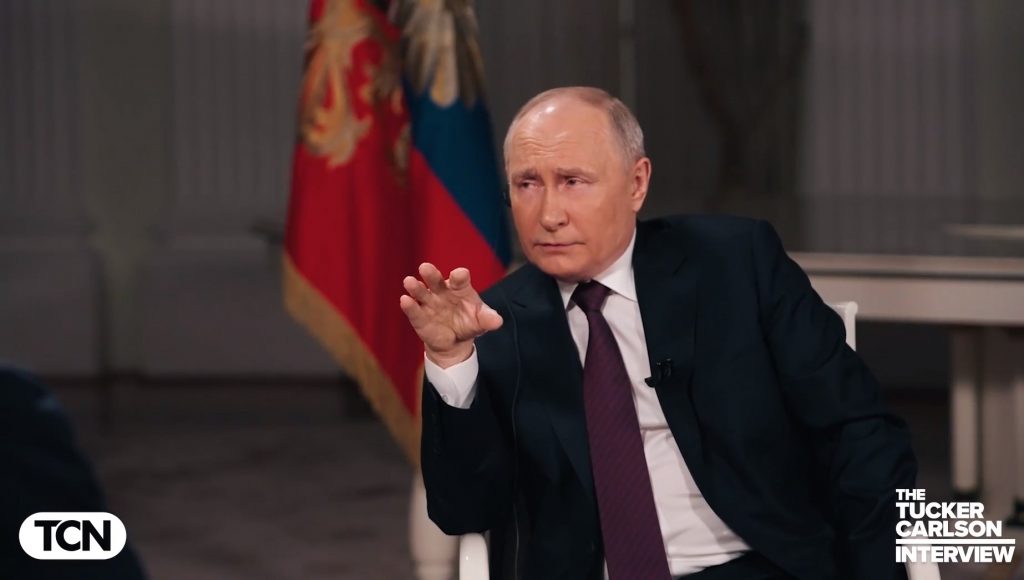 Νίκος Βασιλειάδης: Τι ελπίζει να κερδίσει ο Πούτιν με την  συνέντευξη στον Τάκερ Κάρλσον