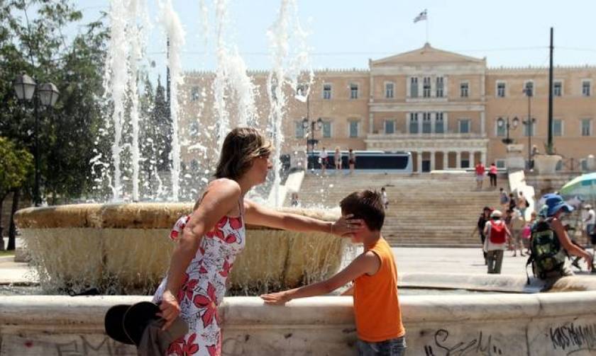 Συστηματική ανοδική τάση παρουσιάζει η θερμοκρασία της Αθήνας