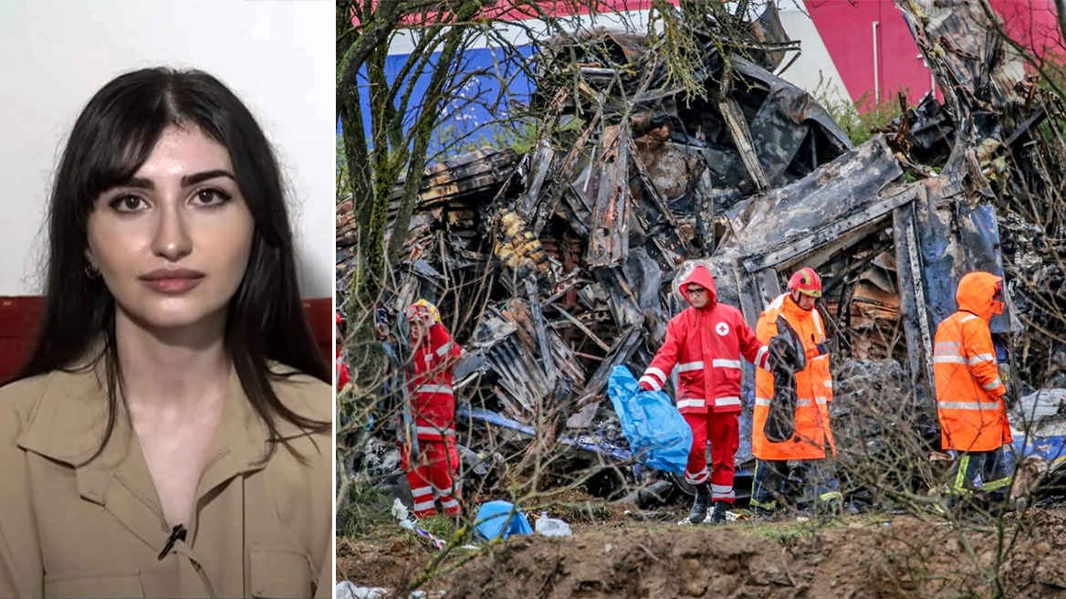 Σύγκρουση τρένων στα Τέμπη: Έναν χρόνο μετά το δυστύχημα με τους 57 νεκρούς, συγκλονίζει η Ντίνα που επέζησε