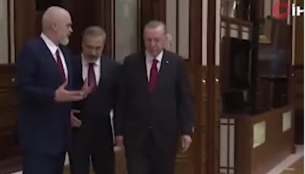 Επίσκεψη του πρωθυπουργού της Αλβανίας Έντι Ράμα στην Άγκυρα - Συναντήθηκε με τον Ερντογάν