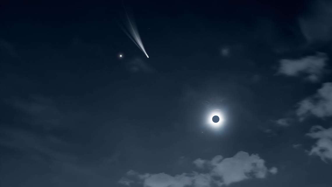 Κομήτης  μεγαλύτερος από το Έβερεστ, ορατός με γυμνό μάτι τις επόμενες εβδομάδες