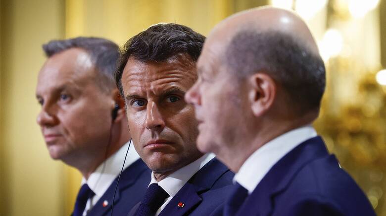 Επείγουσα τριμερής Σύνοδος Γαλλίας, Γερμανίας και Πολωνίας για τον πόλεμο στην Ουκρανία