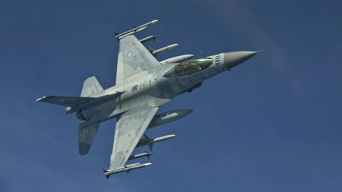 Κατέπεσε F-16 στη νήσο Ψαθούρα νότια της Χαλκιδικής - Περισυνελέγη ο πιλότος