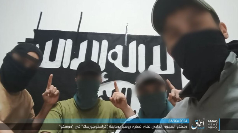 Το Ισλαμικό Κράτος έδωσε φωτογραφία των δραστών του μακελειού της Μόσχας
