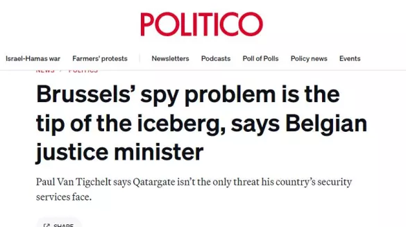 Βέλγος υπουργός Δικαιοσύνης: «Στις Βρυξέλλες οι κατάσκοποι βρίσκονται παντού»