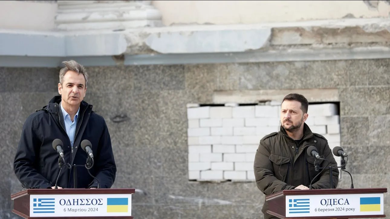 Κυριάκος Μητσοτάκης: Η Ελλάδα και όλη η Ευρώπη στηρίζουν τον αγώνα της Ουκρανίας για ελευθερία και ανεξαρτησία